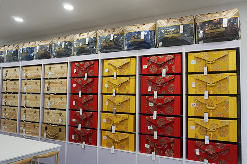 天顺祥西安店寿衣陈列 天顺祥西安店寿衣陈列